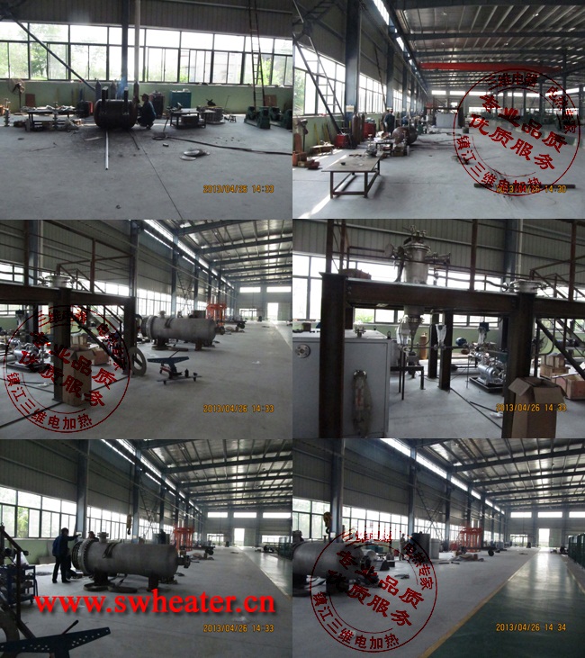 三维电加热器生产车间现场图片