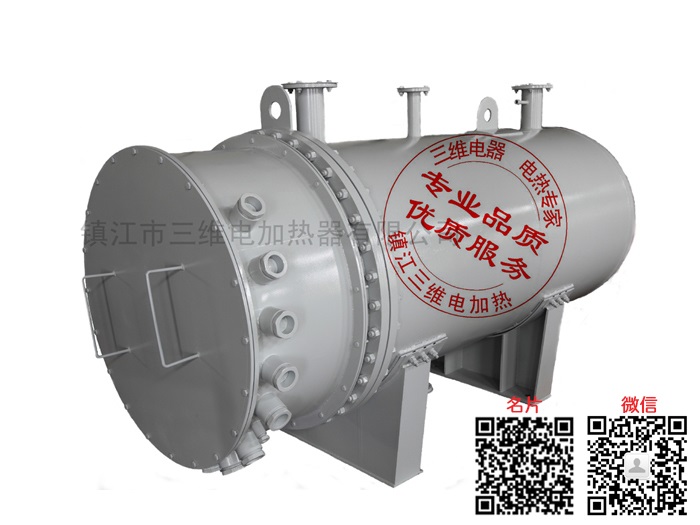 产品名称：钛合金海水加热器
产品型号：SWDL-a-b/a为介质,b为功率大小
产品规格：0KW～10000KW/非标定制
