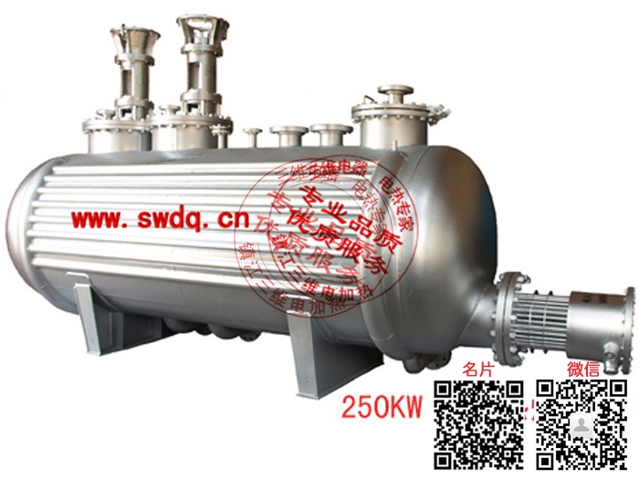 产品名称：熔盐槽电加热器
产品型号：SWDL-a-b/a为介质,b为功率大小
产品规格：0KW～10000KW/非标定制