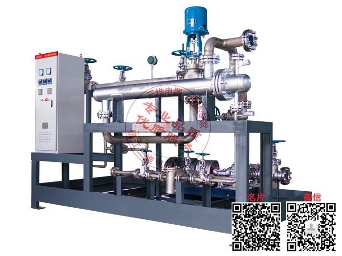 产品名称：高温冷却水缸套水电加热器
产品型号：SWDL-a-b/a为介质,b为功率大小
产品规格：0KW～10000KW/非标定制